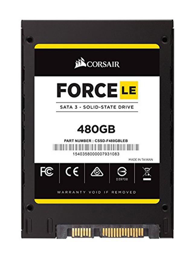 CSSD-F480GBLEB Corsair Force LE Series 480GB TLC SATA 6Gbps 2.5-inch Internal Solid State Drive (SSD)
