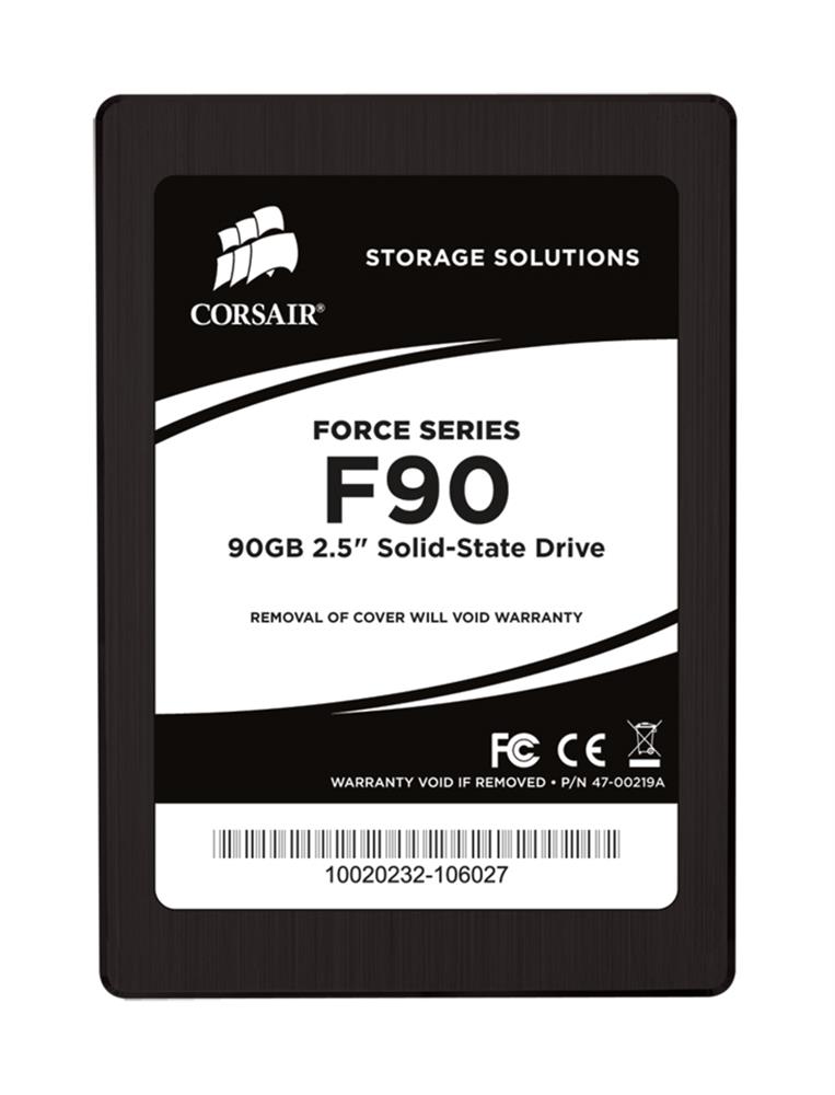 CSSD-F90GB2 Corsair Force F90 Series 90GB MLC SATA 3Gbps 2.5-inch Internal Solid State Drive (SSD)