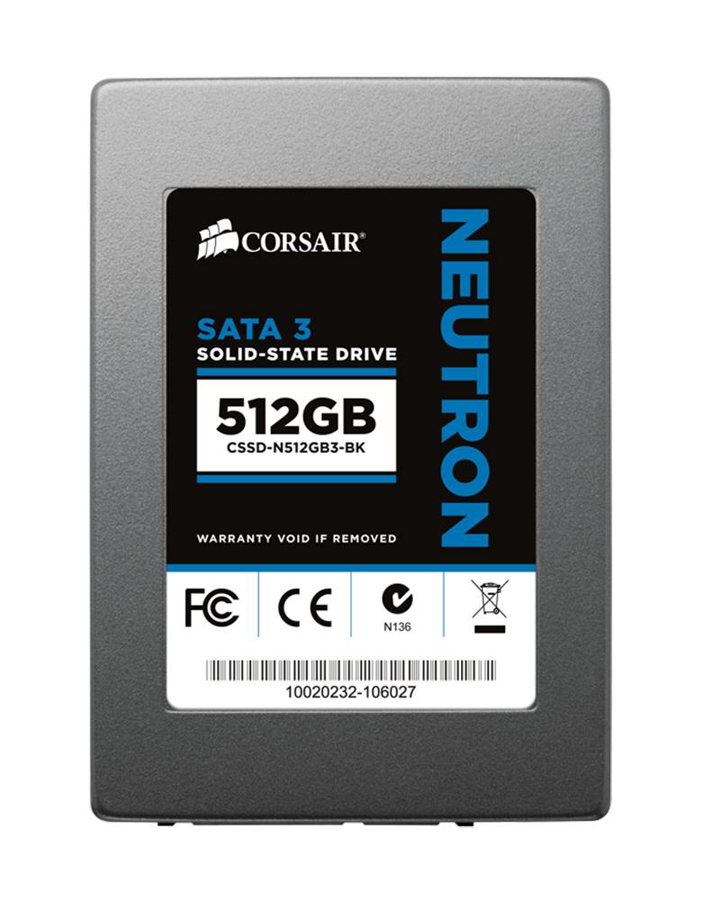 CSSD-N512GB3-BK Corsair Neutron Series 512GB MLC SATA 6Gbps 2.5-inch Internal Solid State Drive (SSD)