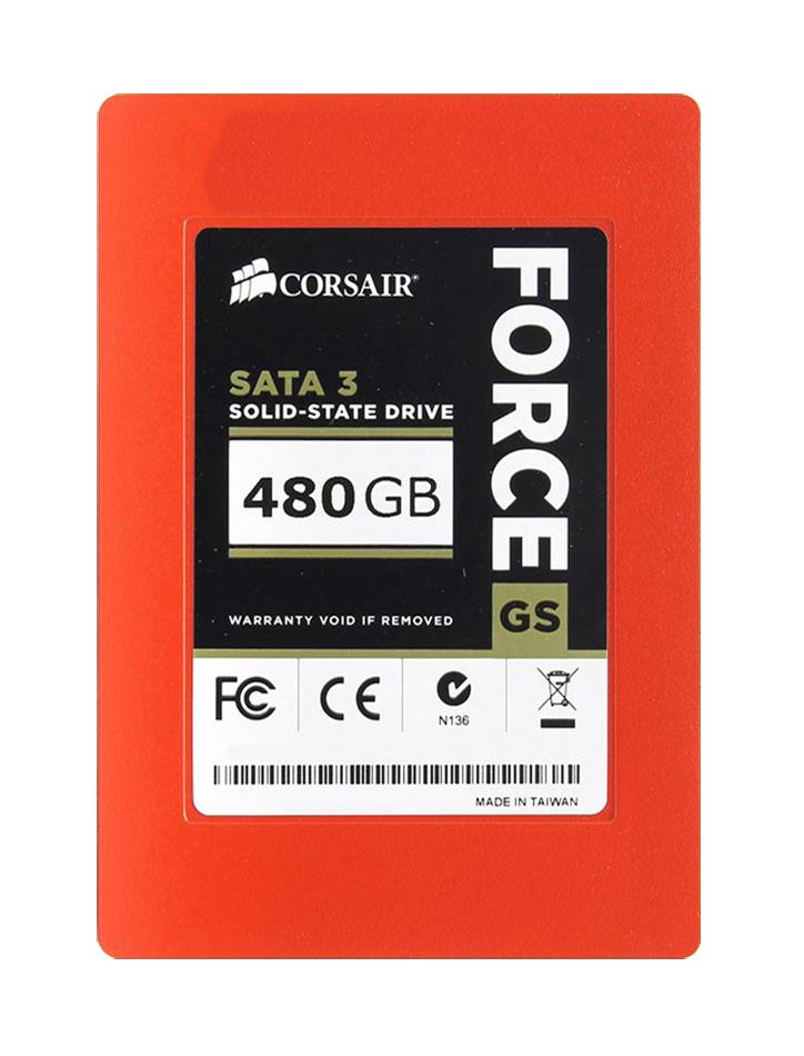 CSSDF480GBGS Corsair Force GS Series 480GB MLC SATA 6Gbps 2.5-inch Internal Solid State Drive (SSD)