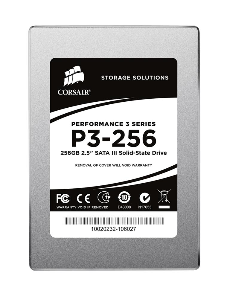 CSSDP3256GB2 Corsair Performance P3-256 Series 256GB MLC SATA 6Gbps 2.5-inch Internal Solid State Drive (SSD)