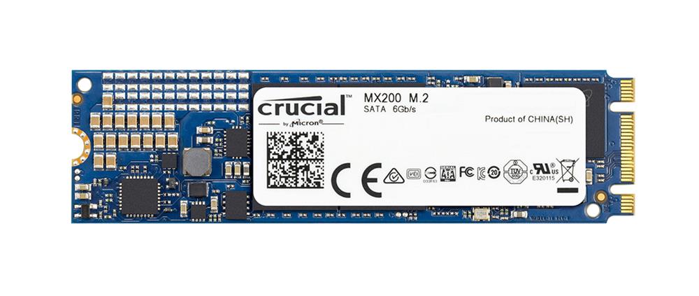 CT10043485 Crucial MX200 Series 500GB MLC SATA 6Gbps M.2 2280 Internal Solid State Drive (SSD) for ASUS Rog Strix Z270I Gaming