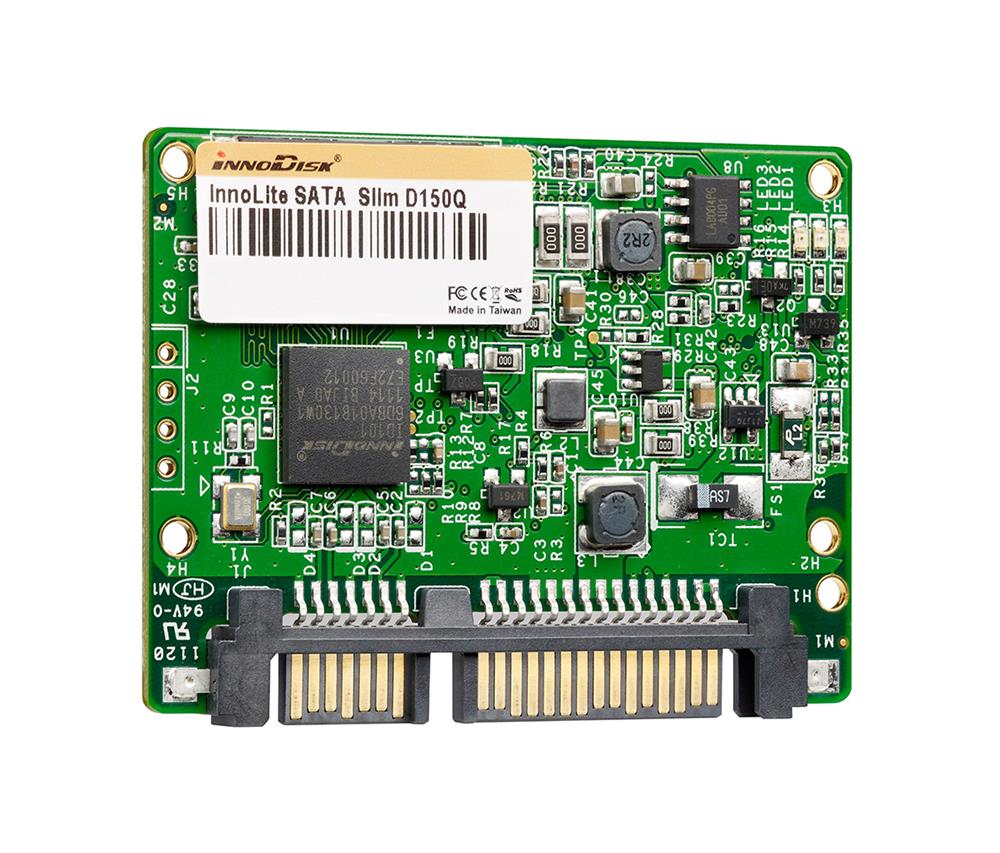 D1SS-16GJ30AW1QN InnoDisk InnoLite D150Q Series 16GB MLC SATA 3Gbps Half-Slim SATA Internal Solid State Drive (SSD) (Industrial Grade)