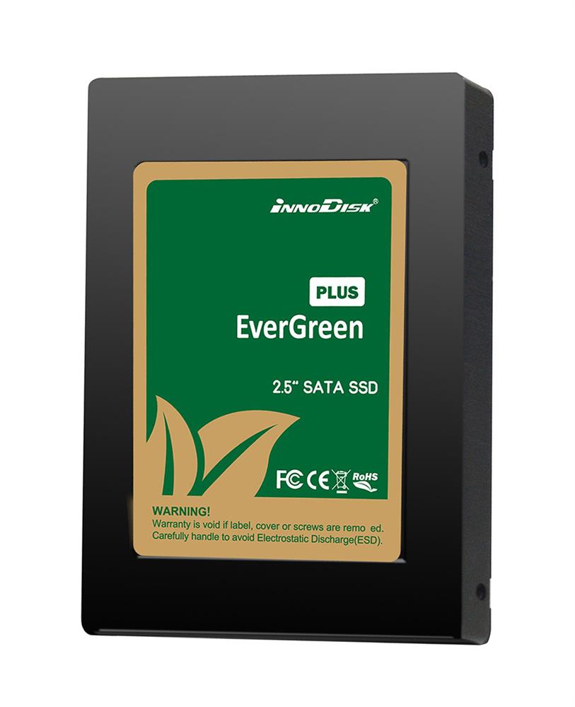 D2SL-A28J20AW2EN InnoDisk EverGreen Plus Series 128GB MLC SATA 3Gbps 2.5-inch Internal Solid State Drive (SSD) (Industrial Grade)