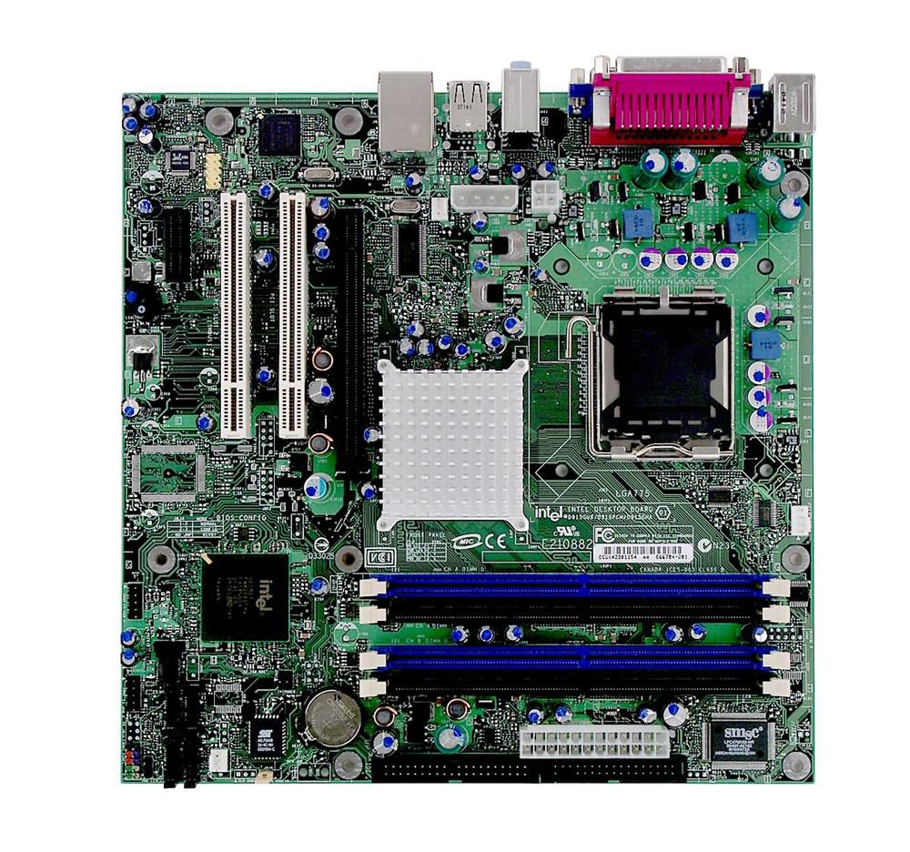 D915GUX Intel 915G Chipset Socket LGA775 micro-ATX Desktop Motherboard (Refurbished)