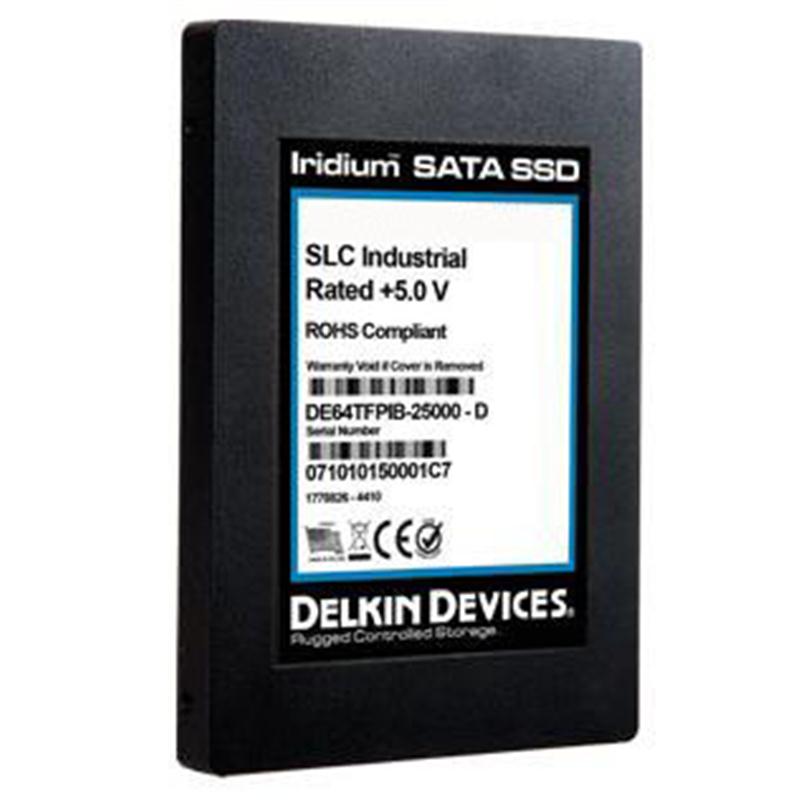 DA08TFHIB-25000-D Delkin Devices 8GB SLC SATA 3Gbps 2.5-inch Internal Solid State Drive (SSD)