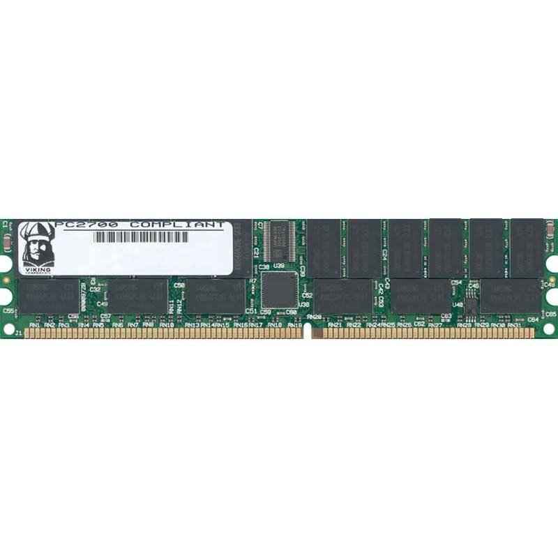 DDR128X72RPC2700 Viking 1GB PC2700 DDR-333MHz Registered ECC CL2.5 184-Pin DIMM 2.5V Memory Module