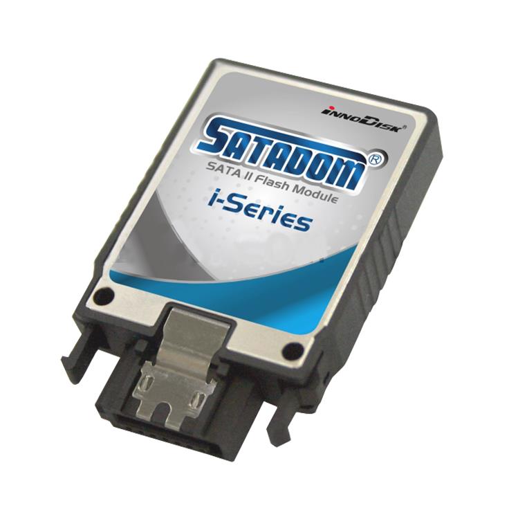 DESIU-08GT21C1D InnoDisk SATADOM i-100 Series 8GB SLC SATA 3Gbps Vertical Internal Solid State Drive (SSD)