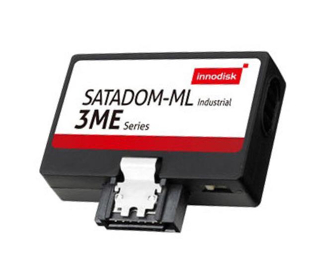 DESML-64GD06SCAQCF InnoDisk SATADOM-ML 3ME Series 64GB MLC SATA 6Gbps Internal Solid State Drive (SSD) with 7-Pin VCC