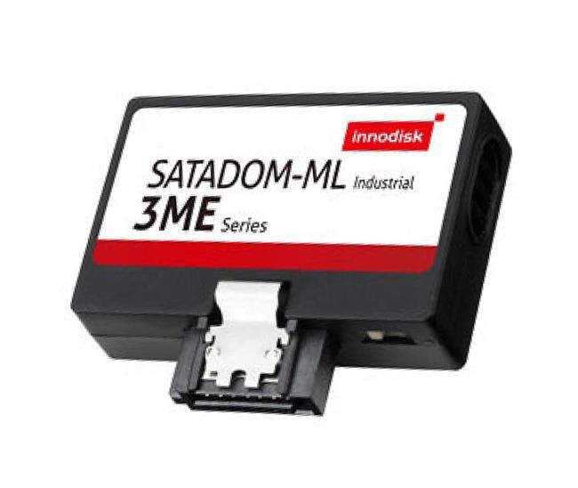 DESML-64GD06SWAQCF InnoDisk SATADOM-ML 3ME Series 64GB MLC SATA 6Gbps Internal Solid State Drive (SSD) with 7-Pin VCC (Industrial Grade)
