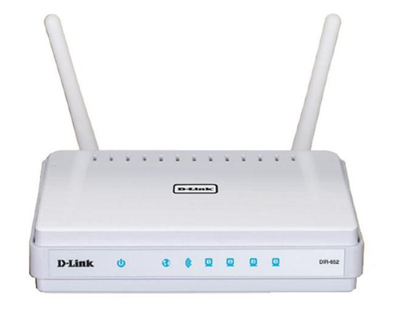 DIR-652/E D-Link WirelessN Router 4 Port Gigabit Ethernet Switch (Refurbished)