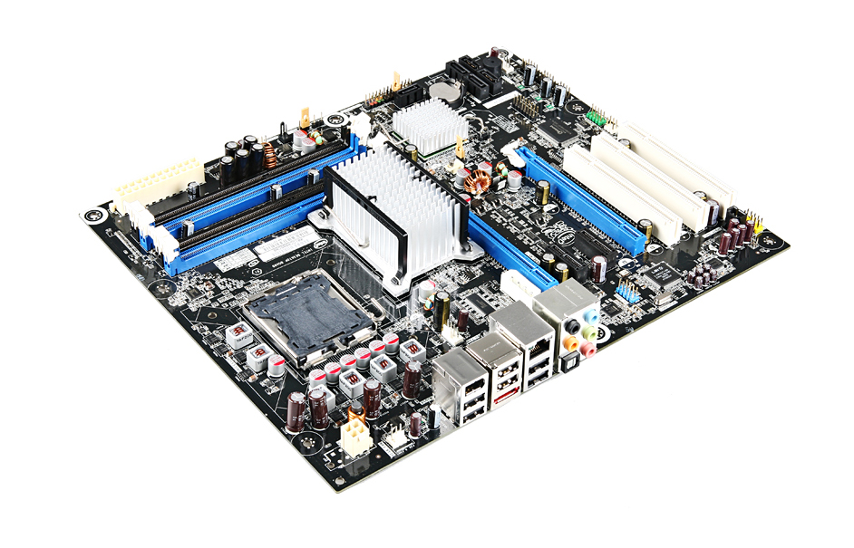DP45SG Intel Socket LGA 775 Intel P45 Express + ICH10R Chipset Pentium/ Celeron/ Core 2 Duo/ Core 2 Extreme/ Dual-Core Xeon 3000/ Core 2 Quad/ Celeron 400/ Quad-Core Xeon 3200/ Dual-Core Xeon 3100/ Quad-Core Xeon 3300 Processors Support DDR3 4x DIMM 6x SATA 3.0Gb/s ATX Motherboard (Refurbished)