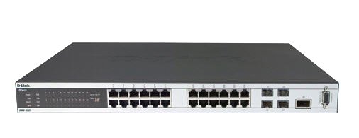 DWS-3227 D-Link 24-Ports Gigabit Unified Wireless Switch + 10 Gigabit Uplinks (Refurbished)