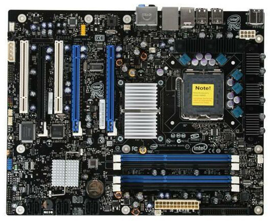 DX38BT Intel Socket LGA 775 Intel X38 Express Chipset Intel Xeon Dual-Core/ Xeon 3000 Series/ Pentium Dual-Core/ Core 2 Extreme/ Core 2 Quad/ Core 2 Duo/ Quad-Core Xeon 3200 Series Processors Support DDR3 4x DIMM 6x SATA3 ATX Motherboard (Refurbished)

