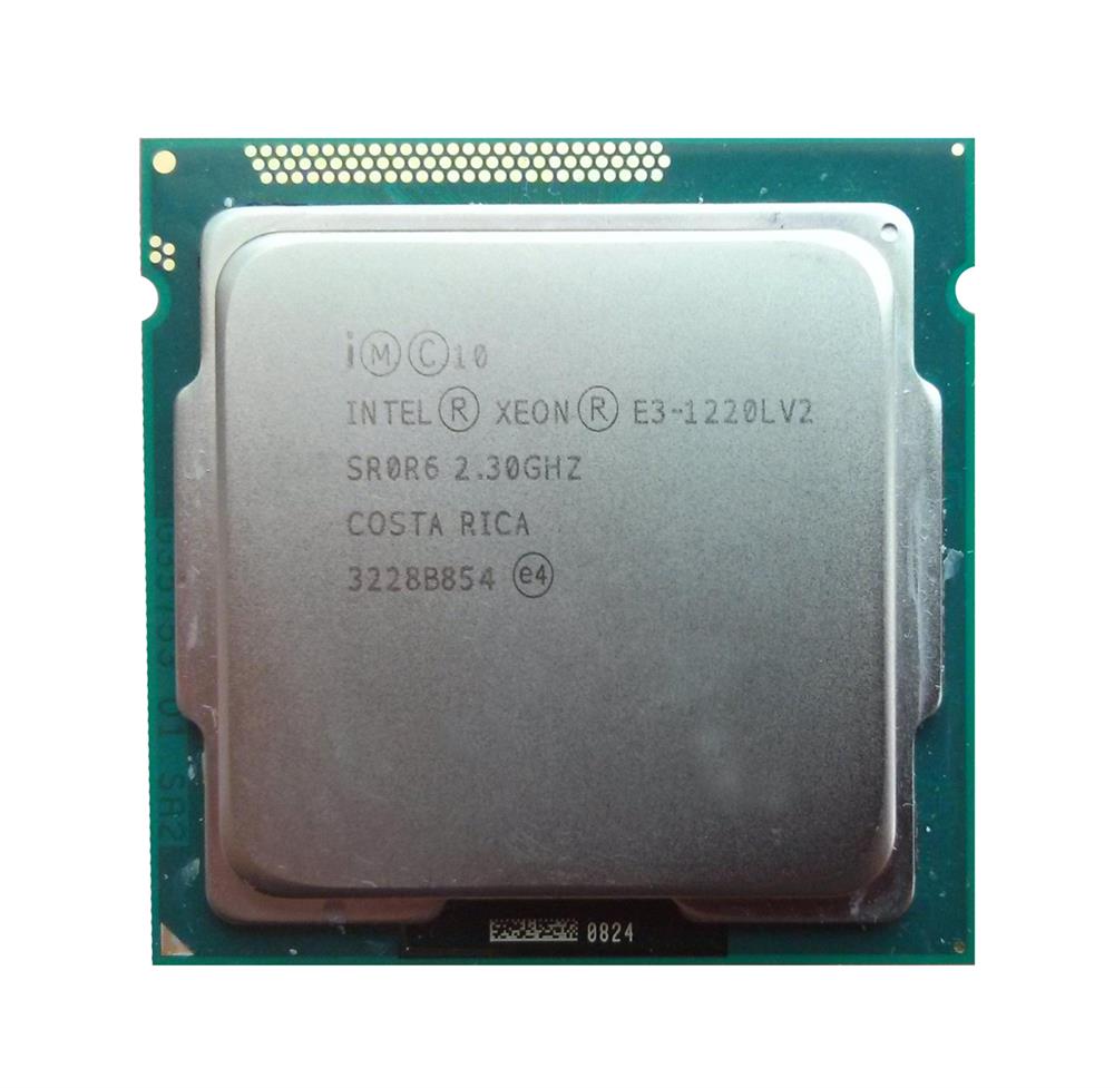 E3-1220LV2 Intel Xeon E3-1220L v2 Dual Core 2.30GHz 5.00GT/s DMI 3MB L3 Cache Processor