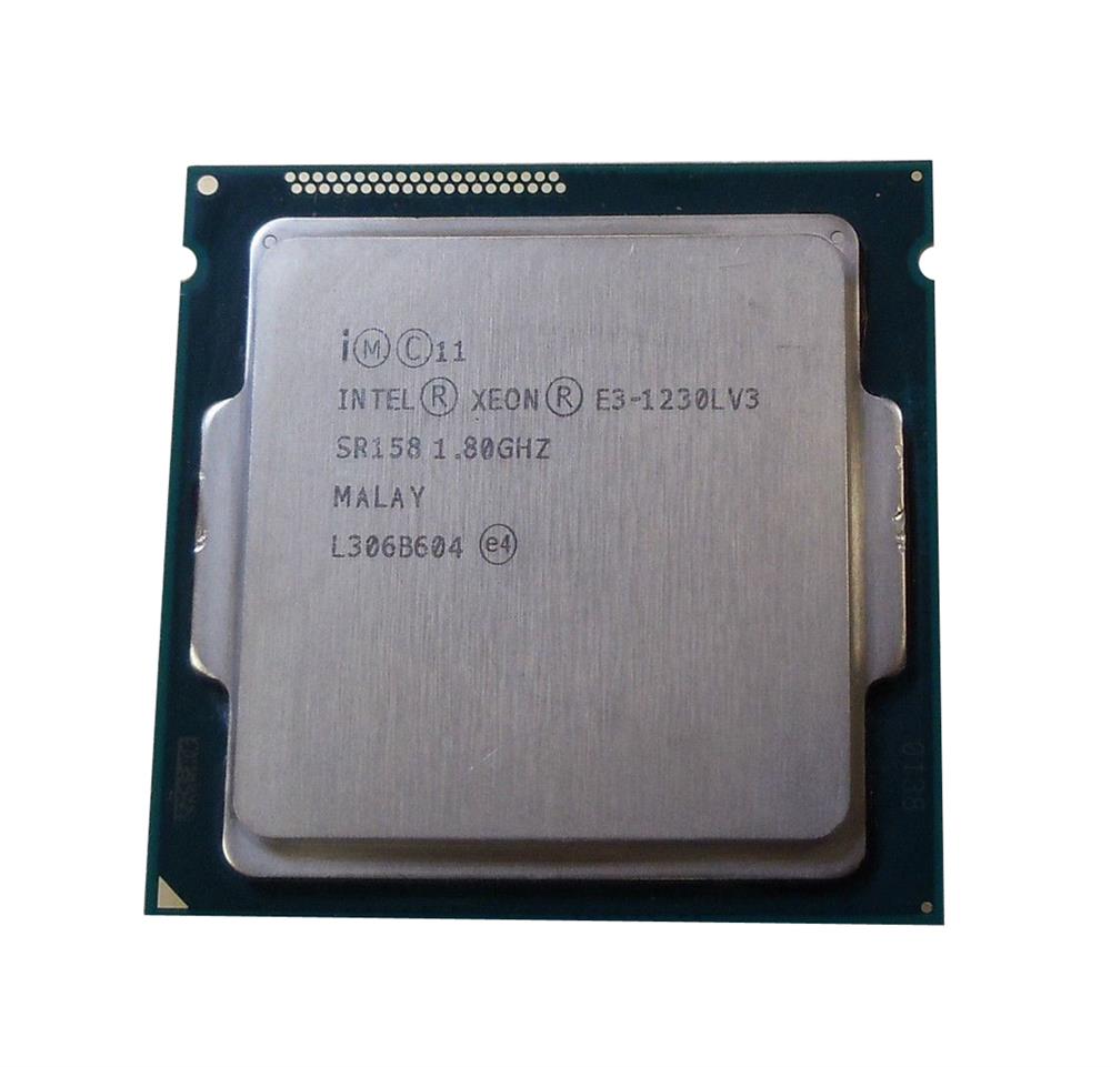 E3-1230Lv3 Intel Xeon E3-1230L v3 Quad Core 1.80GHz 5.00GT/s DMI 8MB L3 Cache Socket LGA1150 Processor