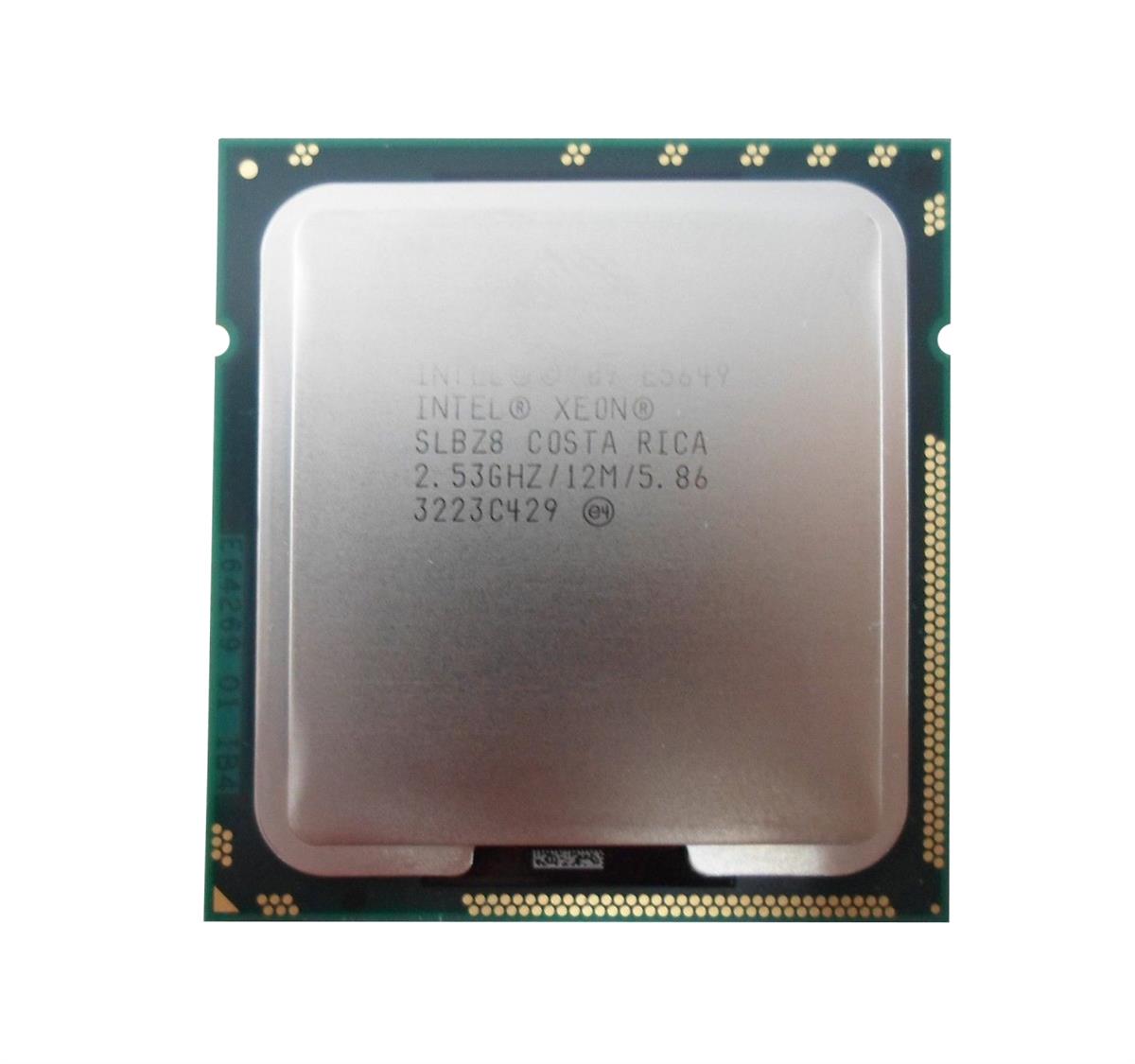 E56491 Intel Xeon 6 Core E5649 2.53GHz 5.86GT/s QPI 12MB L3 Cache Socket FCLGA1366 Processor