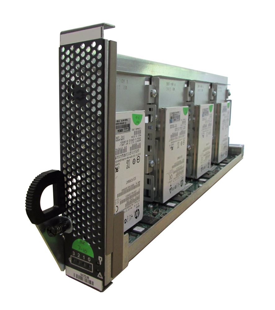 E7W14A HPE 4 x 4TB 7200RPM SAS 6Gbps (SED) 3.5-inch Internal Hard Drive with Magazine for 3Par 10000 Storage Server