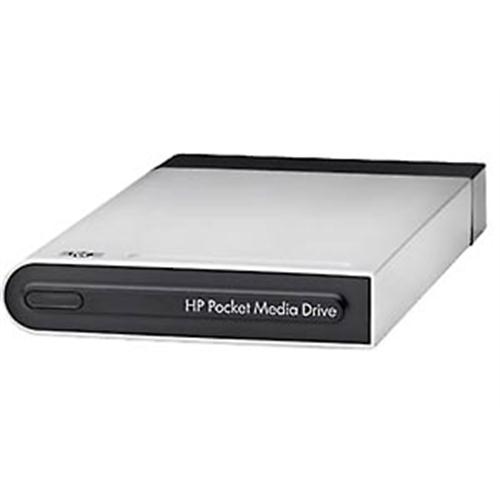 FE477AA HP 250GB Hi-Speed USB 2.0 2.5-Inch External Pocket Media Hard Drive (Refurbished)