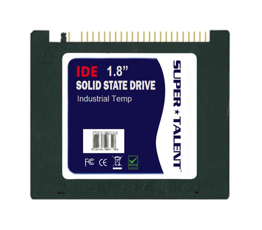 FHD16GC18I Super Talent DuraDrive ET Series 16GB SLC ATA/IDE (PATA) 1.8-inch Internal Solid State Drive (SSD) (Industrial)