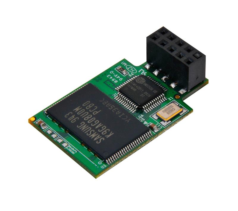 FLD4GQ09HB Super Talent 4GB SLC USB 2.0 9-Pin Horizontal-B FDM Internal Solid State Drive (SSD)