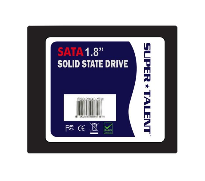 FSD16GC18I Super Talent DuraDrive AT Series 16GB SLC SATA 1.5Gbps 1.8-inch Internal Solid State Drive (SSD) (Industrial)