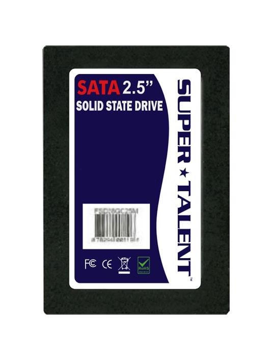 FSD16GC25I Super Talent DuraDrive AT Series 16GB SLC SATA 1.5Gbps 2.5-inch Internal Solid State Drive (SSD) (Industrial)