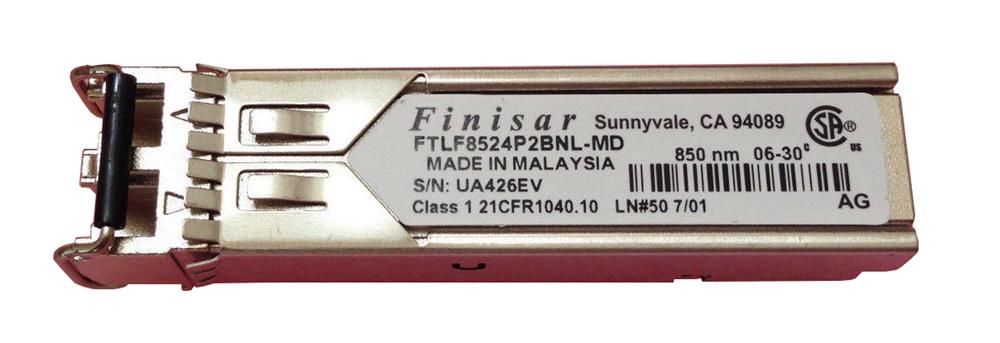 FTLF8524P2BNL-MD Finisar 4.25Gbps 1000Base-SX Multi-mode Fiber 500m 850nm Duplex LC Connector SFP Transceiver Module
