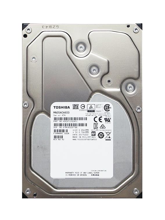 HDEXT10GEA51 Toshiba NAS HDD 8TB 7200RPM SATA 6Gbps 128MB Cache (512e) 3.5-inch Internal Hard Drive