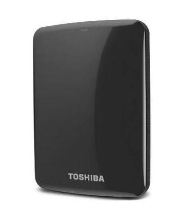 HDTC710XK3A1 Toshiba Canvio Connect 1TB 5400RPM USB 3.0 8MB Cache 2.5-inch External Hard Drive (Black) (Refurbished)