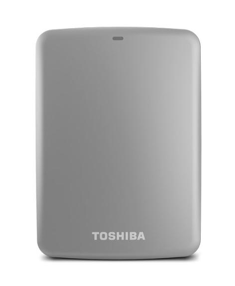 HDTC710XS3A1 Toshiba Canvio Connect 1TB 5400RPM USB 3.0 8MB Cache 2.5-inch External Hard Drive (Silver) (Refurbished)