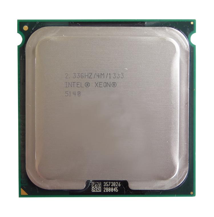 HH80556KJ0534M Intel Xeon 5140 Dual Core 2.33GHz 1333MHz FSB 4MB L2 Cache Socket LGA771 Processor