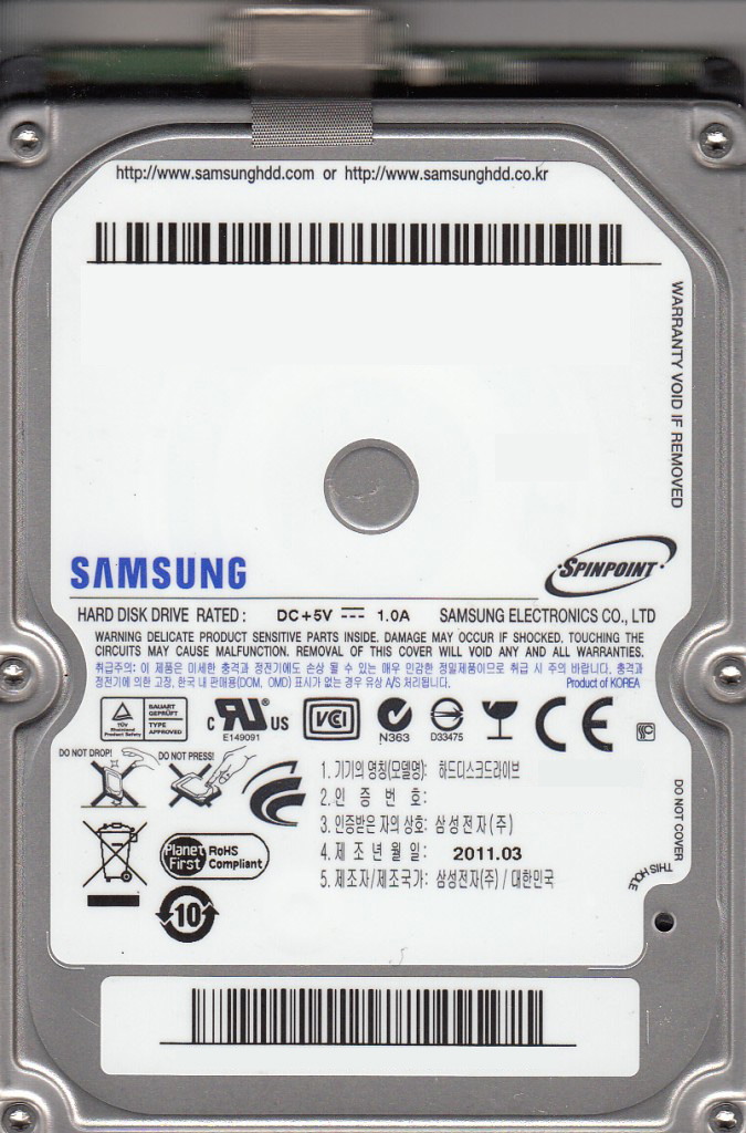 HM500JZ Samsung Spinpoint 500GB 7200RPM USB 3.0 2.5-inch Internal Hard Drive