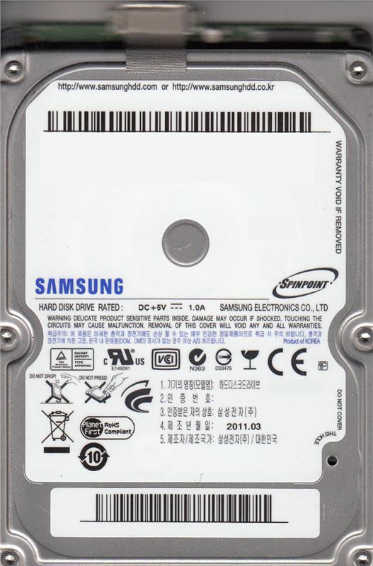 HM501IX/VP4 Samsung Spinpoint 500GB 5400RPM USB 2.0 8MB Cache 2.5-inch Internal Hard Drive