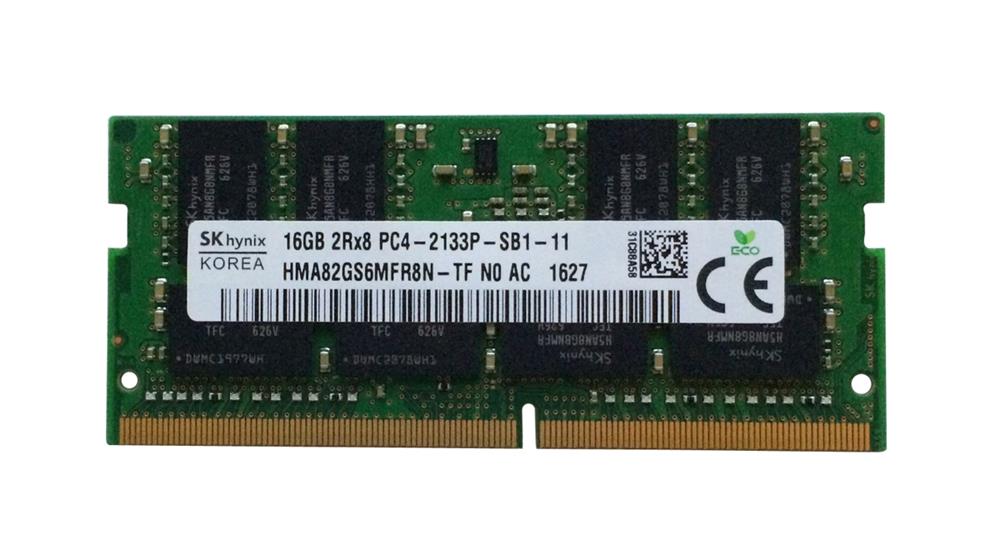 HMA82GS6MFR8N-TF Hynix 16GB PC4-17000 DDR4-2133MHz non-ECC Unbuffered CL15 260-Pin SoDimm 1.2V Dual Rank Memory Module