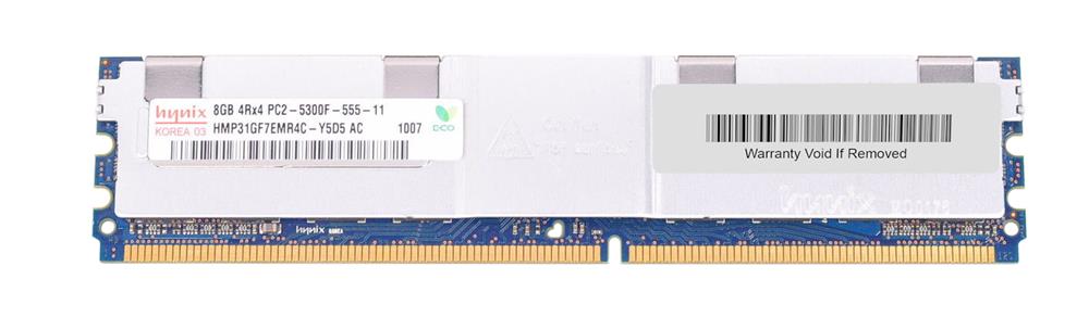 HMP31G7EMR4C-Y5 Hynix 8GB PC2-5300 DDR2-667MHz ECC Registered CL5 240-Pin DIMM Quad Rank Memory Module