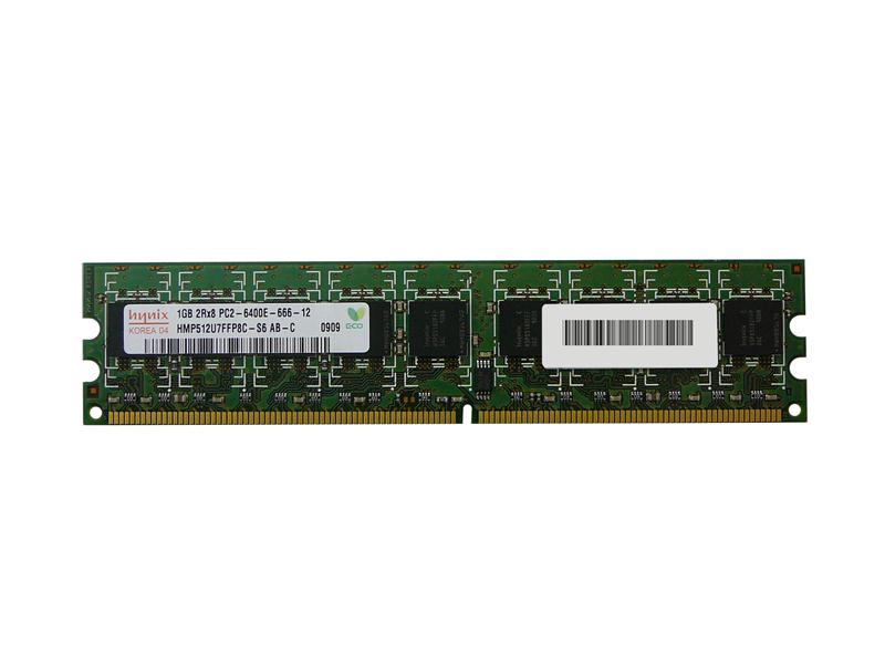 Hmp512u7ffp8c S6 Ab C Hynix 1gb Pc2 6400 Ddr2 800mhz Ecc Unbuffered Cl6 240 Pin Dimm Dual Rank Memory Module