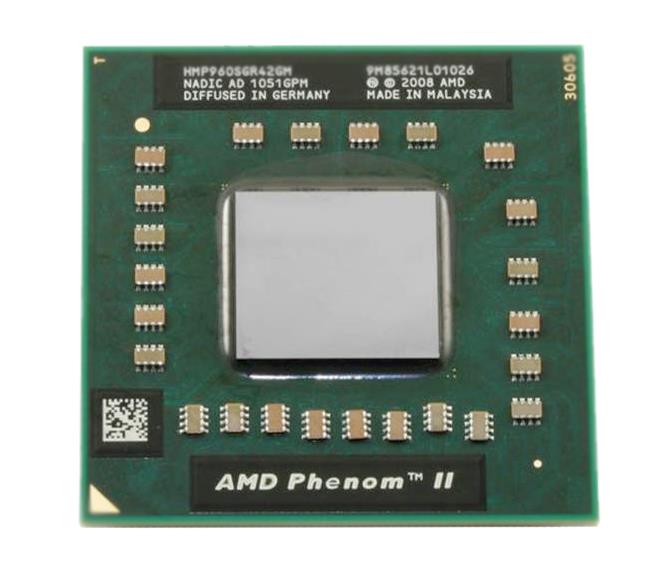 HMP960SGR42GM AMD Phenom II P960 Quad Core 1.80GHz 2MB L2 Cache Socket S1 Mobile Processor