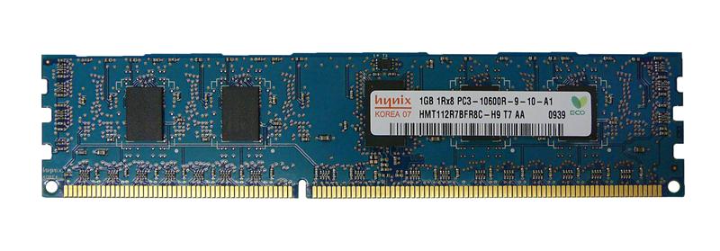 Barrette RAM Hynix 1 Go DDR3 PC3-10600S Pour PC Portable – SODIMM, Occasion Fonctionnelle
