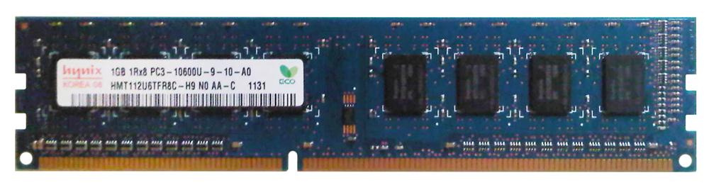 HMT112U6TFR8C-H9 Hynix 1GB PC3-10600 DDR3-1333MHz non-ECC Unbuffered CL9 240-Pin DIMM Single Rank Memory Module