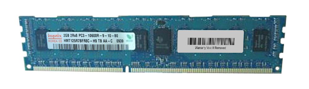 HMT125R7BFR4A-H9 Hynix 2GB PC3-10600 DDR3-1333MHz ECC Registered CL9 240-Pin DIMM 1.35V Low Voltage Single Rank Memory Module