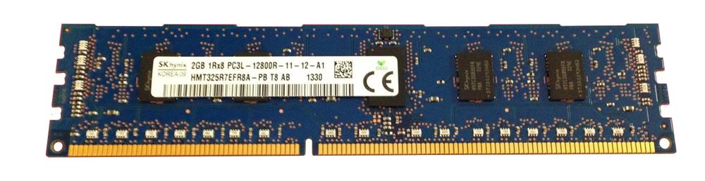 HMT325R7EFR8A-PBT8-AB Hynix 2GB PC3-12800 DDR3-1600MHz ECC Registered CL11 240-Pin DIMM 1.35V Low Voltage Single Rank Memory Module