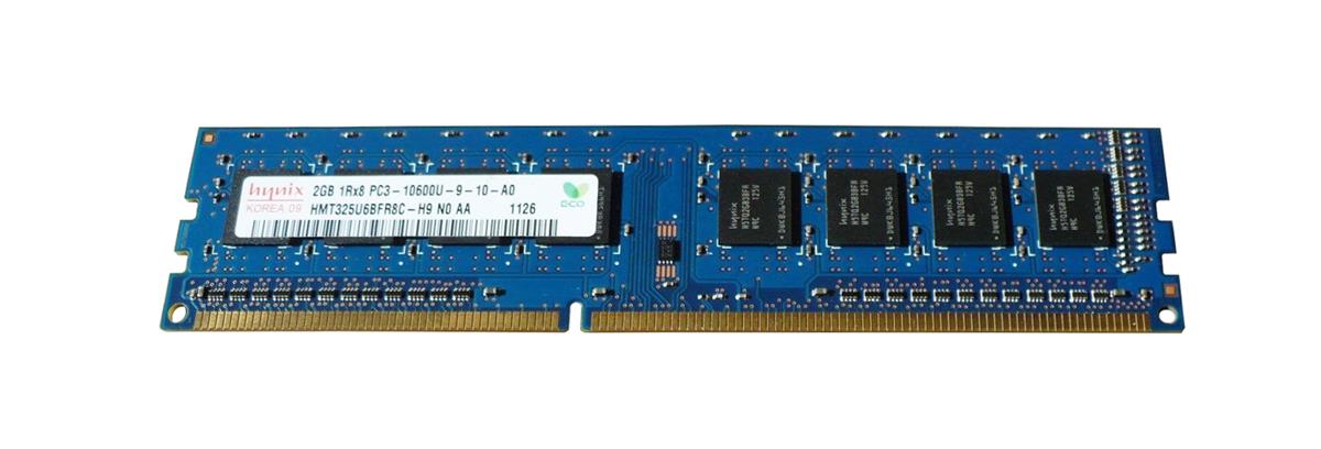 HMT325U6BFR8C-H9 Hynix 2GB PC3-10600 DDR3-1333MHz non-ECC Unbuffered CL9 240-Pin DIMM Single Rank Memory Module