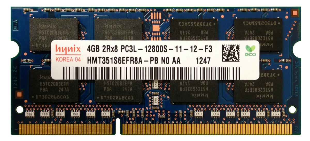 Mémoire RAM Hynix DDR3 4 Go pour ordinateur portable, 1600