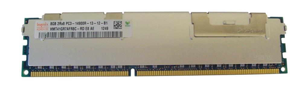 HMT41GR7AFR8C-RDE8 Hynix 8GB PC3-14900 DDR3-1866MHz ECC Registered CL13 240-Pin DIMM Dual Rank Memory Module