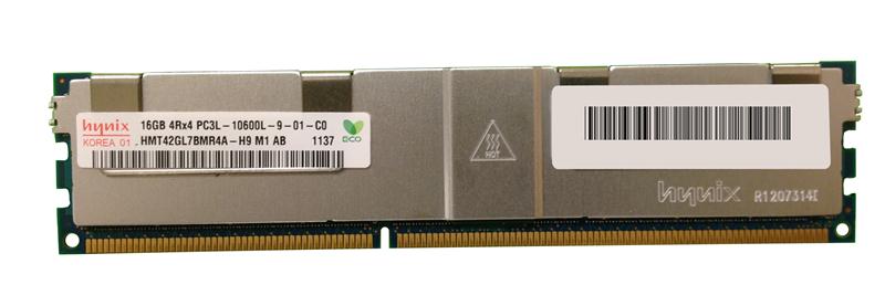 HMT42GL7BMR4A-H9M1-AB Hynix 16GB PC3-10600 DDR3-1333MHz ECC Registered CL9 240-Pin Load Reduced DIMM 1.35V Low Voltage Quad Rank Memory Module