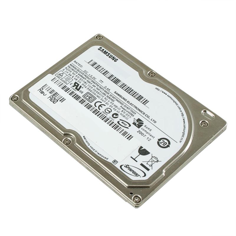 HS12YHA/A Samsung Spinpoint N3A 120GB 3600RPM ATA-66 (ZIF) 8MB Cache 1.8-inch Internal Hard Drive