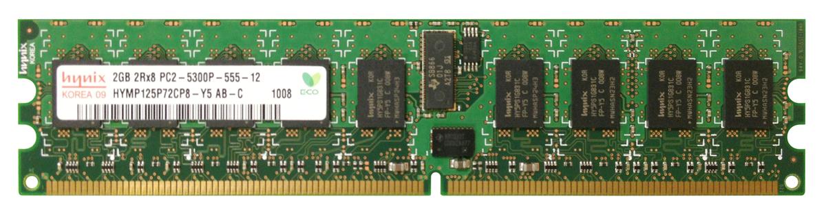 HYMP125P72CP8-Y5-AB-C Hynix 2GB PC2-5300 DDR2-667MHZ ECC Registe