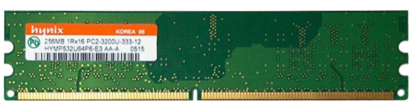 M4L-PC2400D2N3-256 M4L Certified 256MB 400MHz DDR2 PC2-3200 Non-ECC CL3 240-Pin Single Rank x16 DIMM