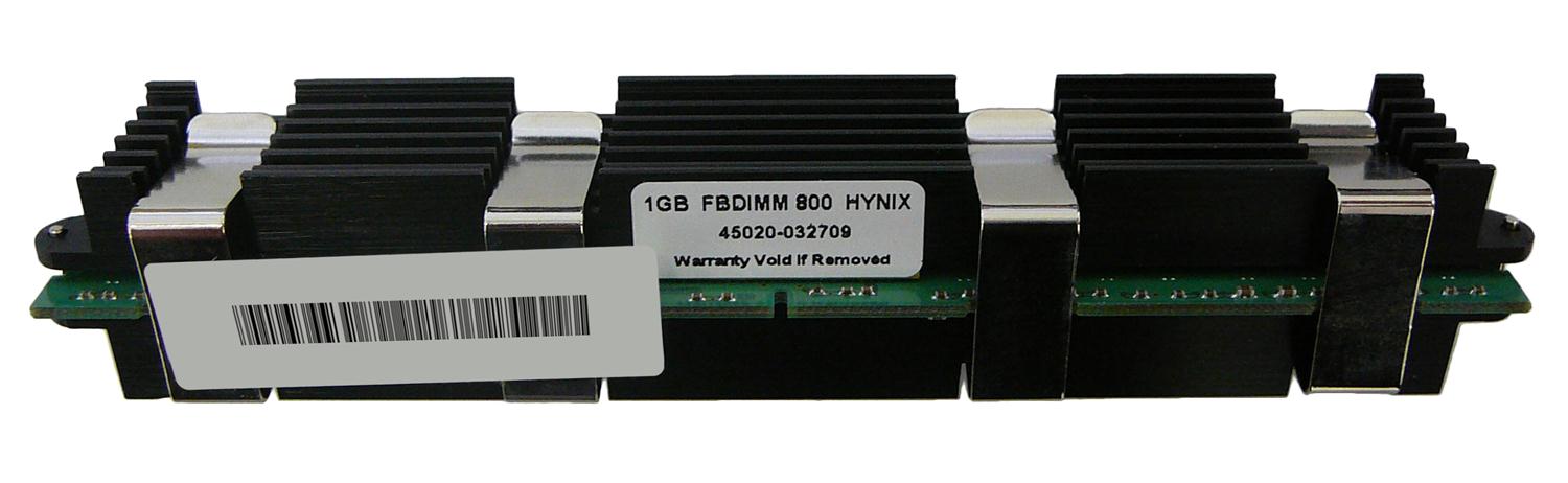 3D-12D214N72F2979-1G 1GB Module DDR2 PC2-6400 CL=5 Fully Buffered ECC DDR2-800 Dual Rank 1.8V 128Meg x 72 for Intel S5400SF Server n/a